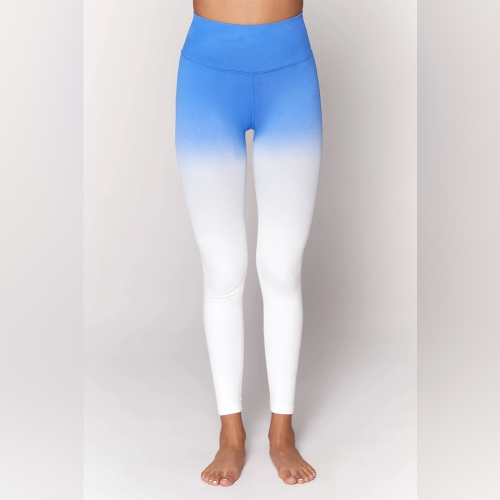 Spiritual Gangster Love Sculpt Legging - Dip Dye Blue